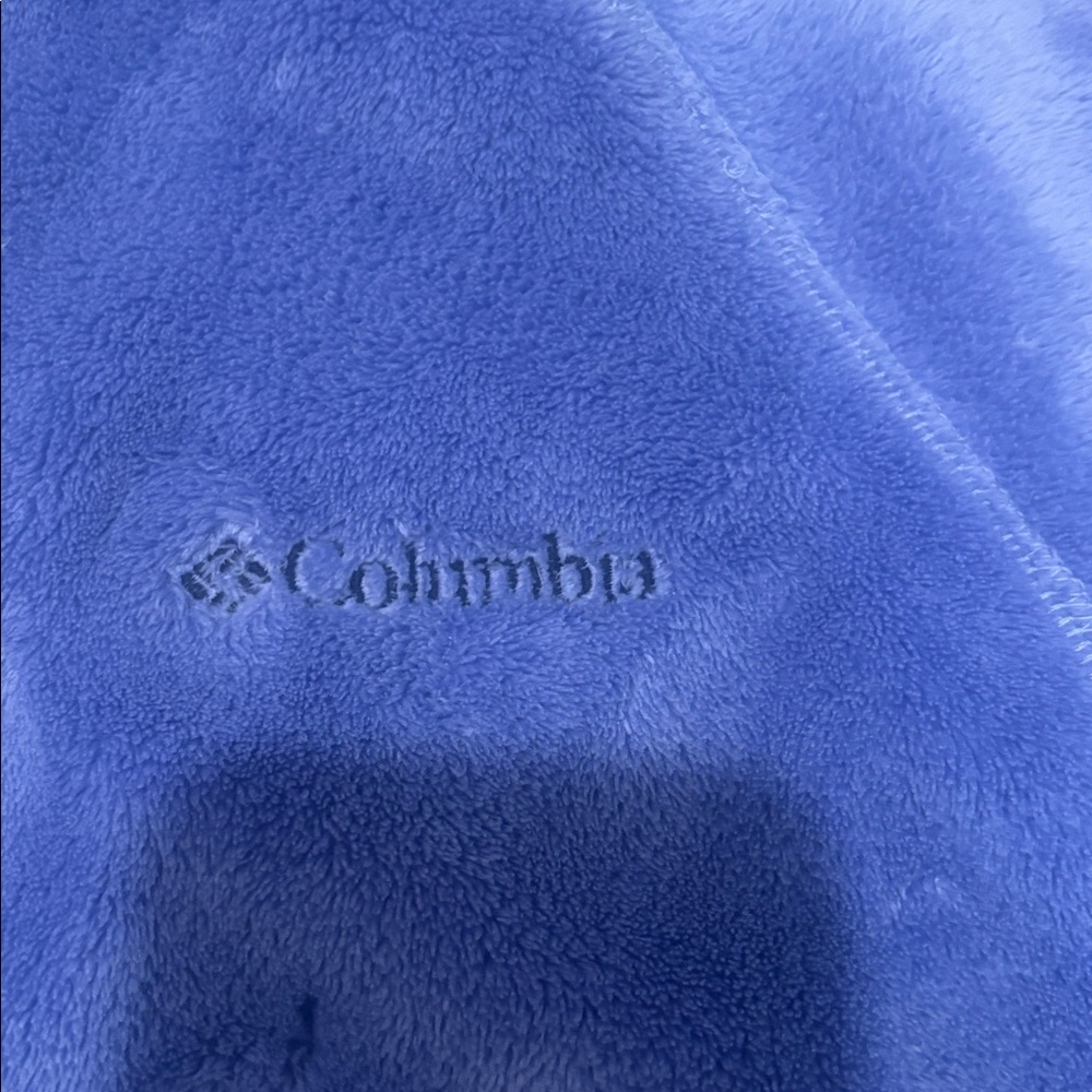 Columbia Vibrant Blue Fleece Jacket youth 14/16 - Picture 3 of 6